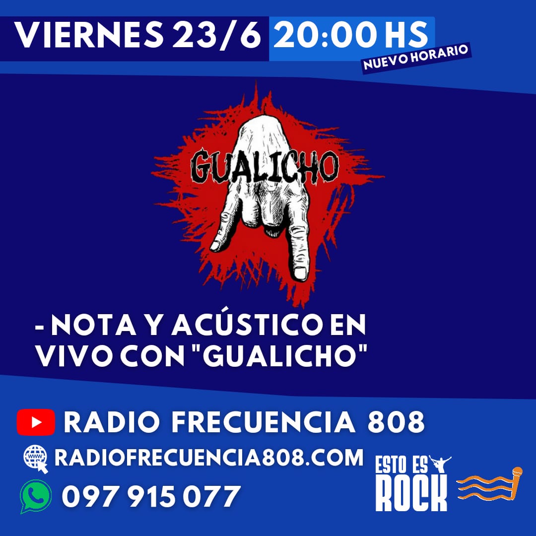 “Esto es Rock” hoy con “Gualicho”