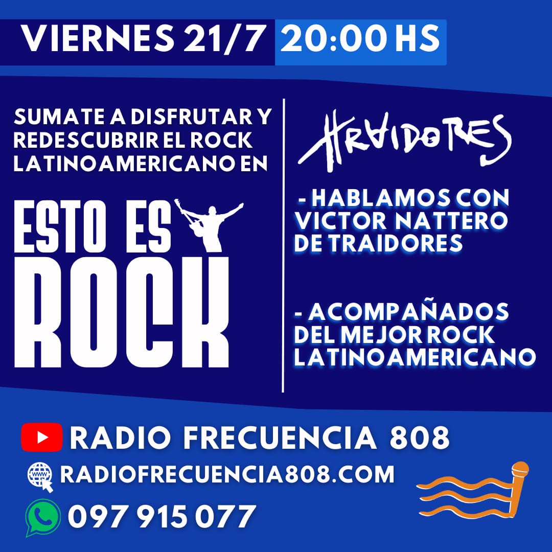 Esto Es Rock: programa del 21 de julio