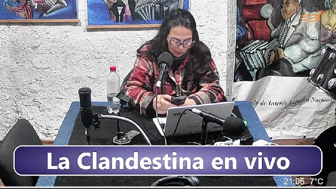 CLANDESTINA, conduce MARISOL CAVADA